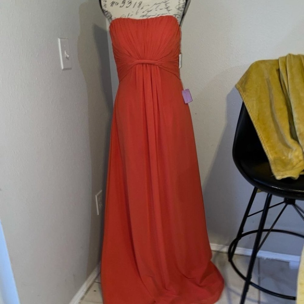 Mori Lee Coral Dress